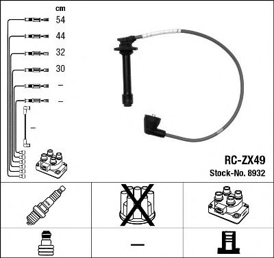 Set cablaj aprinder MAZDA 1,8/2,0 97-