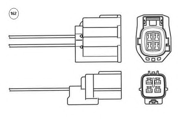 Sonda Lambda MAZDA 1,8/2,0/2,3 6 02-07