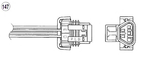 Sonda Lambda CHEVROLET CAPTIVA 2.4 11-