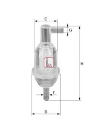 filtru combustibil