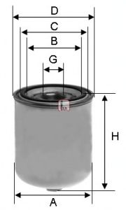 Element filtrant uscator aer, compresor