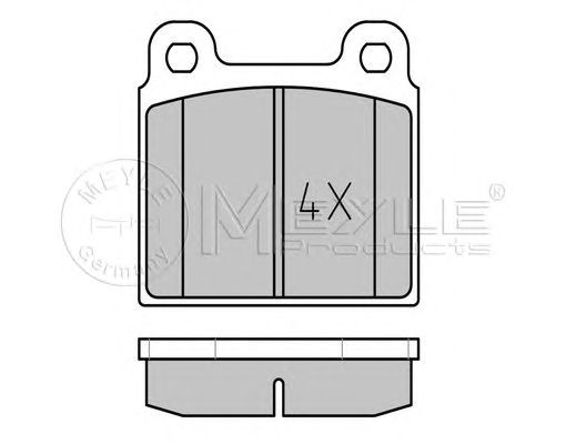 set placute frana,frana disc VW T2 79-86