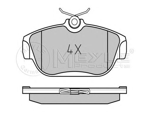 set placute frana,frana disc VOLVO 940/960