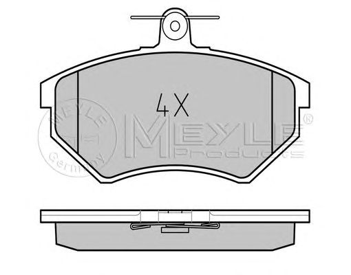 set placute frana,frana disc VW GOLF/PASSAT