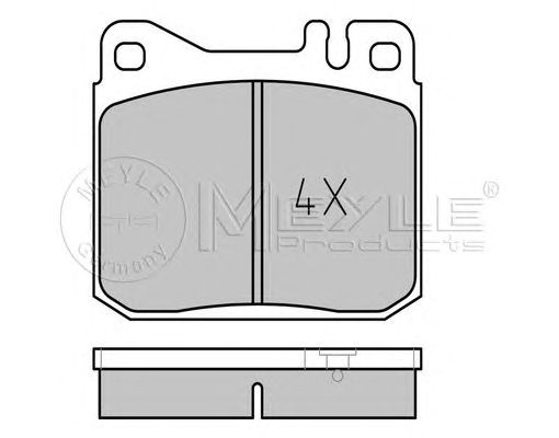 set placute frana,frana disc MERCEDES-BENZ W123 79-85