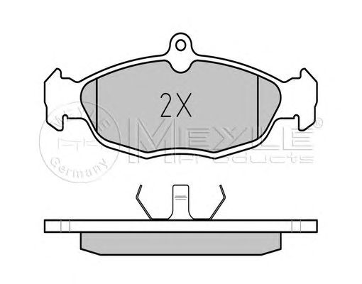 set placute frana,frana disc OPEL ASTRA F/COMBO