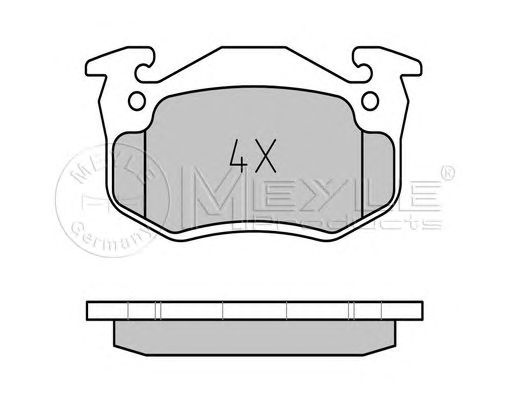 set placute frana,frana disc RENAULT TWINGO