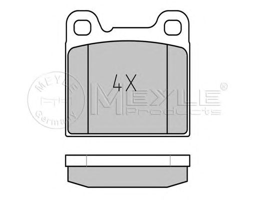 set placute frana,frana disc VOLVO 740/S70