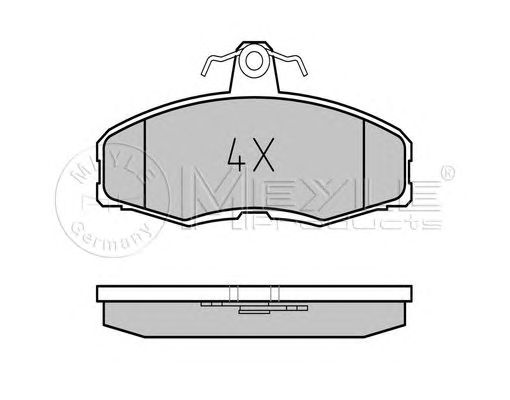 set placute frana,frana disc VW CADDY/SKODA