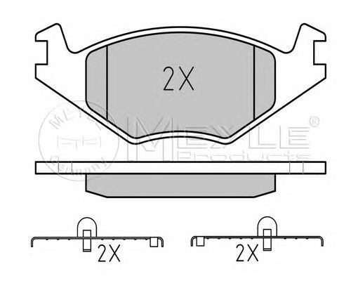 set placute frana,frana disc VW GOLF/JETTA/PASSAT