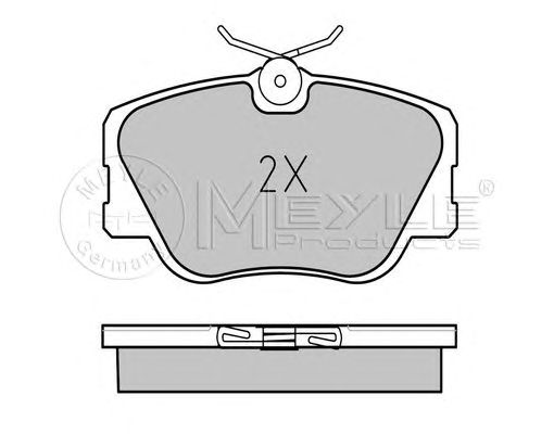 set placute frana,frana disc MERCEDES-BENZ W124 200/300E/D 85-