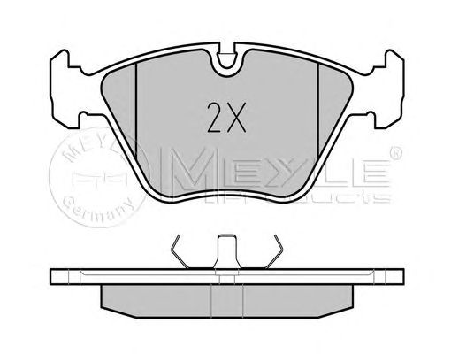 set placute frana,frana disc BMW E32/E34