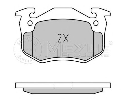 set placute frana,frana disc RENAULT 19/CLIO