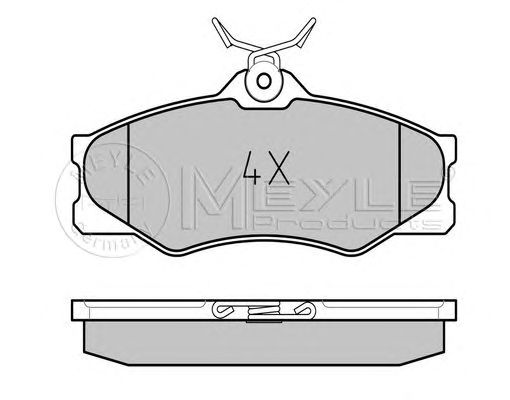 set placute frana,frana disc VW T2 85-92