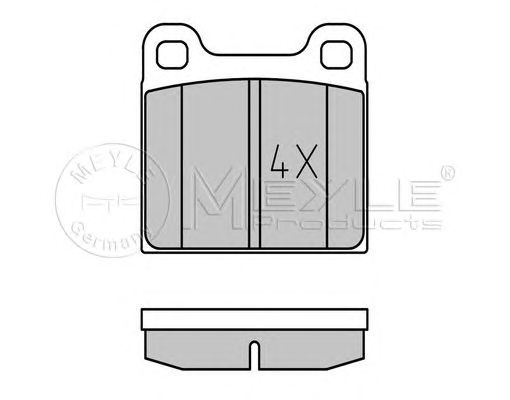 set placute frana,frana disc MERCEDES-BENZ W123