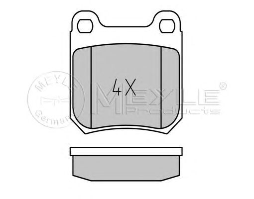 set placute frana,frana disc OPEL OMEGA A/B