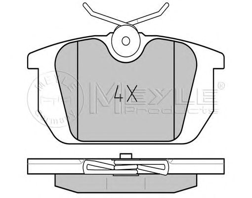 set placute frana,frana disc ALFA 145/146/155/GTV/SPIDER 92-05/UNO