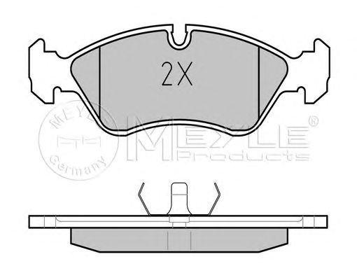 set placute frana,frana disc OPEL ASTRA F/OMEGA