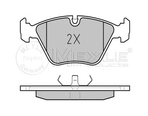 set placute frana,frana disc VW A80/100 ATE