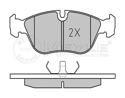 set placute frana,frana disc VOLVO S70