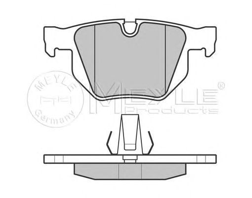 set placute frana,frana disc BMW E34 M5