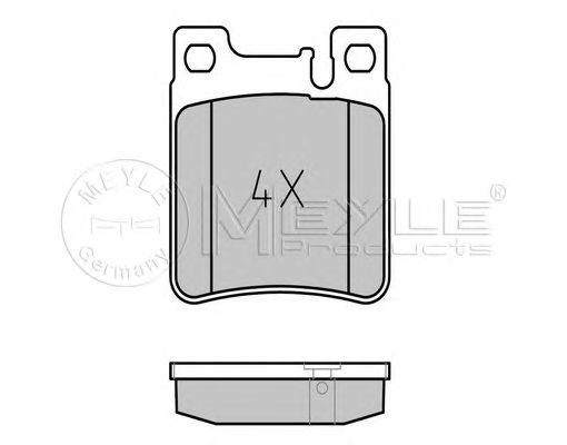 set placute frana,frana disc MERCEDES-BENZ W210 C200-32