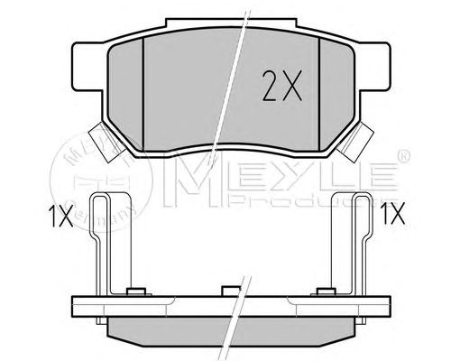 set placute frana,frana disc HONDA CIVIC 97- UK/ROVER 200/400/25/45