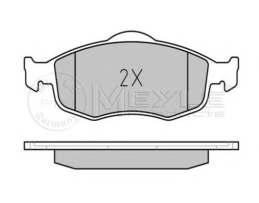 set placute frana,frana disc FORD SCORPIO 92