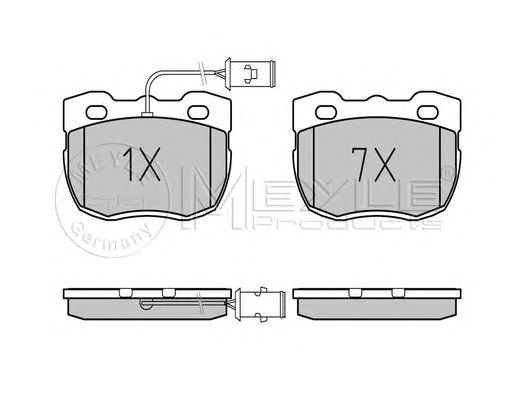 set placute frana,frana disc LAND ROVER DEFENDER 90-/98-/07-