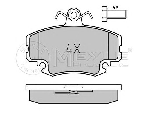 set placute frana,frana disc RENAULT CLIO -98-/MEGANE 96-/LOGAN/SANDERO