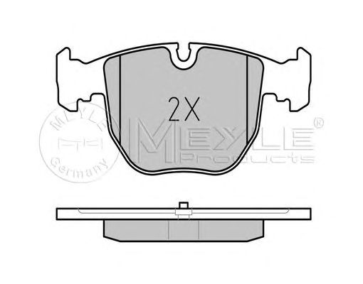 set placute frana,frana disc BMW E39 11/95-