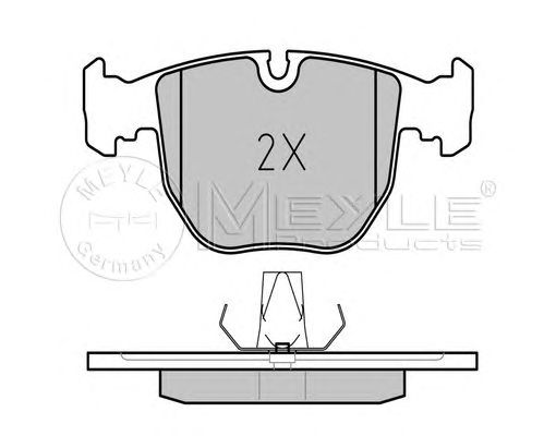 set placute frana,frana disc BMW E39 520-540 11/95-