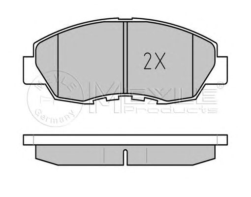 set placute frana,frana disc HONDA ACCORD -96