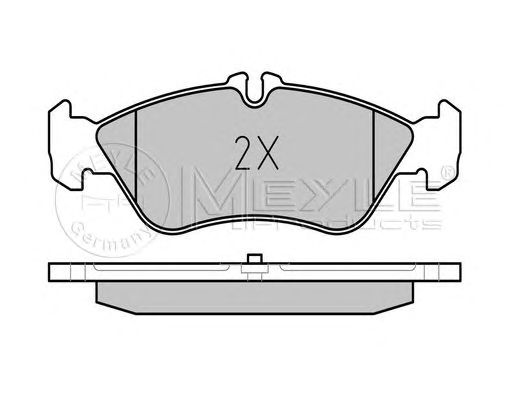 set placute frana,frana disc MERCEDES-BENZ SPRINTER