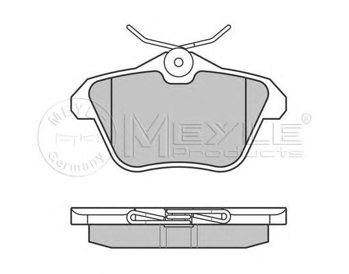 set placute frana,frana disc ALFA 156/166