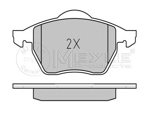 set placute frana,frana disc VW A4/PASSAT 96