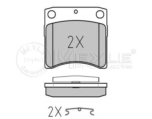 set placute frana,frana disc VW T4 09/90 15