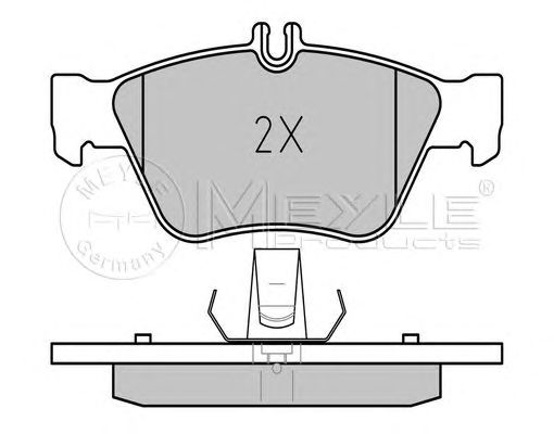 set placute frana,frana disc MERCEDES-BENZ W202/210 93-