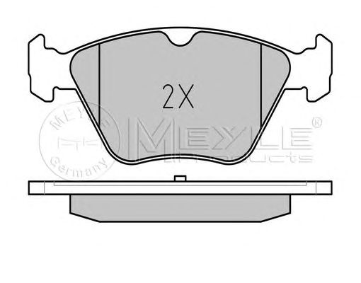 set placute frana,frana disc MERCEDES-BENZ W210 95-