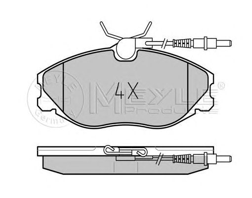 set placute frana,frana disc PEUGEOT 406 95- disc 15