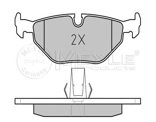 set placute frana,frana disc BMW E39 11/95-