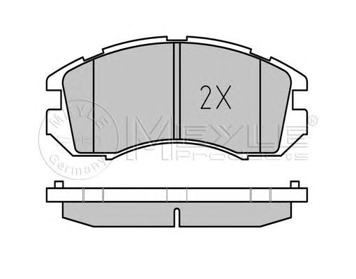 set placute frana,frana disc HYUNDAI LANTRA 91-/95-/COUPE -02/SONATA -98/MATRIX 01-