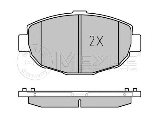 set placute frana,frana disc TOYOTA CAMRY 91-