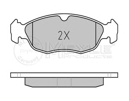 set placute frana,frana disc CITROEN SAXO