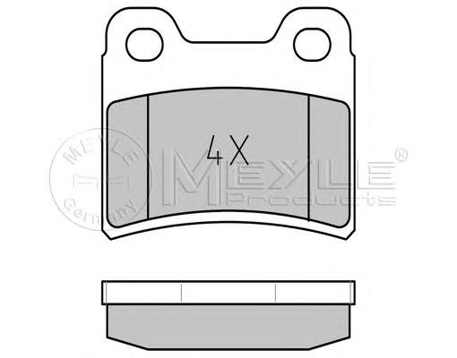 set placute frana,frana disc FORD ESCORT 90-