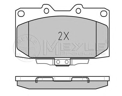 set placute frana,frana disc SUBARU IMPREZA 00-/300ZX