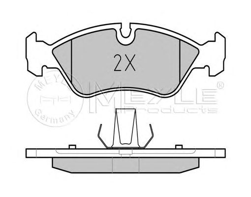 set placute frana,frana disc OPEL ASTRA F/VECTRA