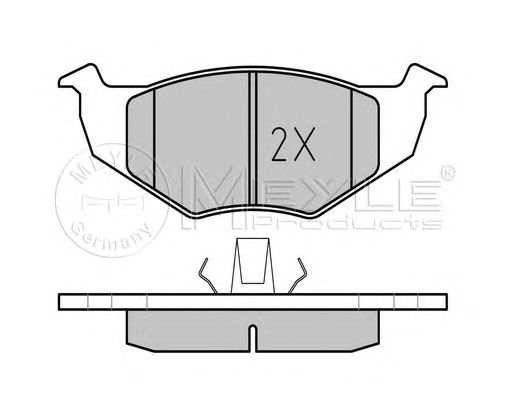 set placute frana,frana disc VW POLO/LUPO