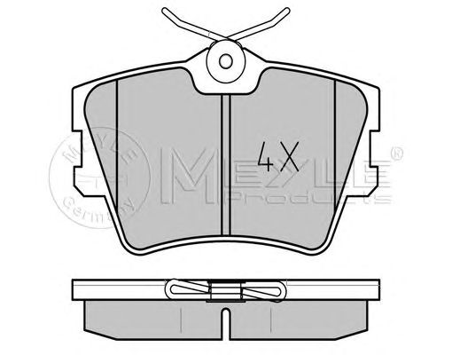 set placute frana,frana disc VW T4 90-97 index : 0252322417/W