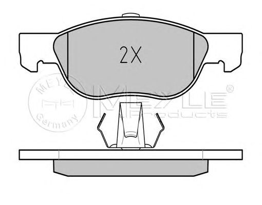 set placute frana,frana disc ALFA 145/146